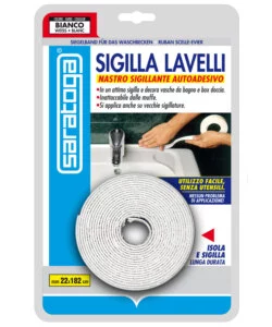 NASTRO SIGILLANTE AUTOADESIVO PER LAVELLI.